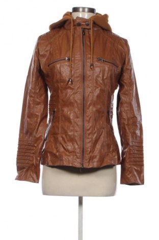 Дамско кожено яке Unbranded, Размер M, Цвят Кафяв, Цена 17,38 €