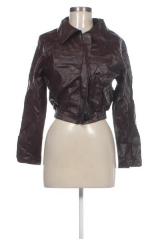 Дамско кожено яке Unbranded, Размер S, Цвят Кафяв, Цена 16,87 €