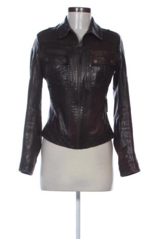 Дамско кожено яке Unbranded, Размер M, Цвят Кафяв, Цена 50,00 €