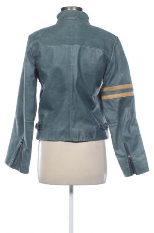 Γυναικείο δερμάτινο μπουφάν Unbranded, Μέγεθος XL, Χρώμα Μπλέ, Τιμή 49,68 €