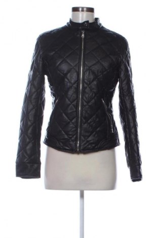 Дамско кожено яке Unbranded, Размер M, Цвят Черен, Цена 14,53 €