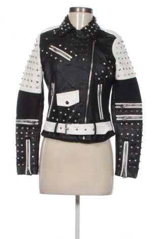 Γυναικείο δερμάτινο μπουφάν Unbranded, Μέγεθος XS, Χρώμα Πολύχρωμο, Τιμή 20,99 €