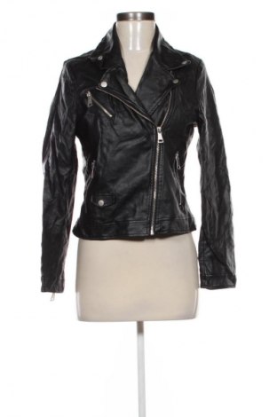 Дамско кожено яке Unbranded, Размер S, Цвят Черен, Цена 20,96 €