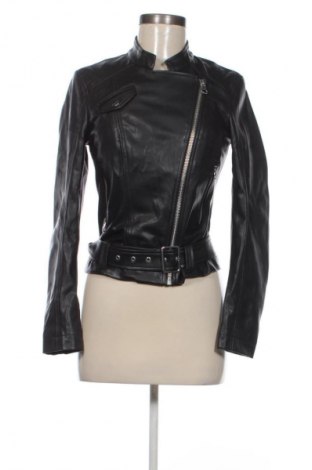 Női bőrdzseki United Colors Of Benetton, Méret M, Szín Fekete, Ár 10 589 Ft