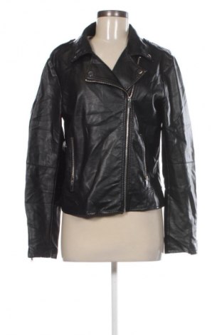 Damen Lederjacke VILA, Größe L, Farbe Schwarz, Preis 19,99 €