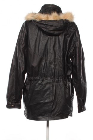 Γυναικείο δερμάτινο μπουφάν Via, Μέγεθος M, Χρώμα Μαύρο, Τιμή 76,99 €