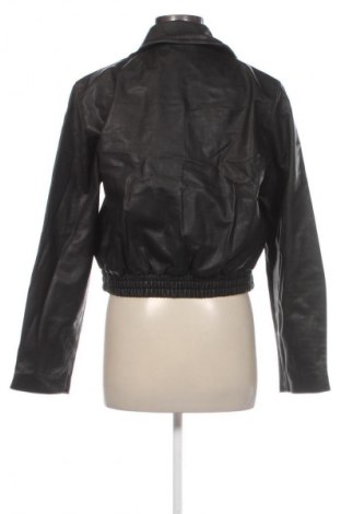Дамско кожено яке Zara, Размер S, Цвят Черен, Цена 40,39 €