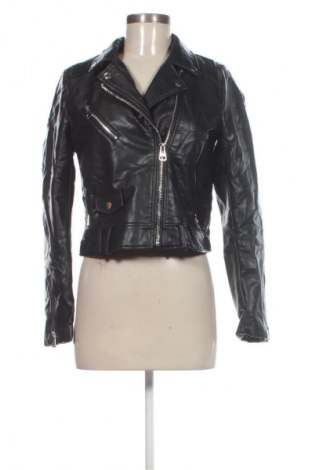 Női bőrdzseki Zara, Méret M, Szín Fekete, Ár 23 269 Ft