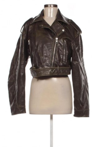 Dámská kožená bunda  Zara, Velikost M, Barva Hnědá, Cena  589,00 Kč