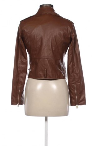 Damen Lederjacke Zara, Größe S, Farbe Braun, Preis 27,99 €