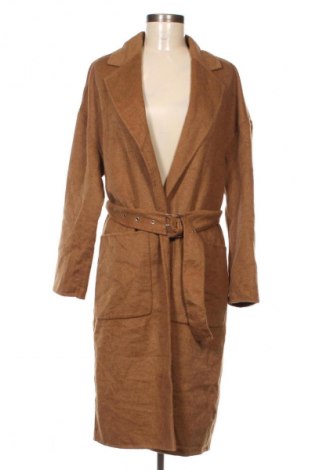 Damenmantel Bershka, Größe S, Farbe Braun, Preis € 67,99