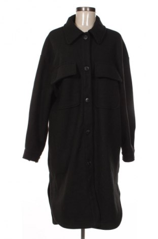 Dámský kabát  Bershka, Velikost L, Barva Černá, Cena  459,00 Kč