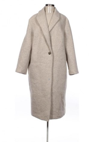 Дамско палто H&M, Размер XL, Цвят Бежов, Цена 31,69 €