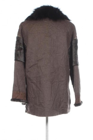 Δερμάτινο γυναικείο παλτό Unbranded, Μέγεθος XL, Χρώμα Καφέ, Τιμή 137,99 €