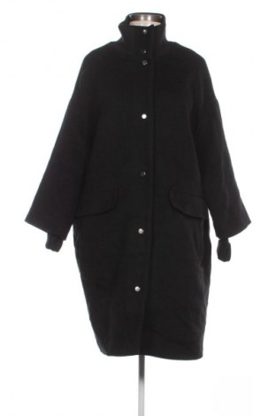 Γυναικείο παλτό Maison 123, Μέγεθος L, Χρώμα Μαύρο, Τιμή 93,99 €
