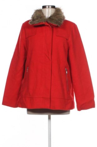 Γυναικείο παλτό Rockmans, Μέγεθος XL, Χρώμα Κόκκινο, Τιμή 23,99 €