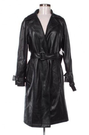 Γυναικείο παλτό Stradivarius, Μέγεθος XS, Χρώμα Μαύρο, Τιμή 29,73 €