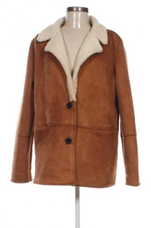 Дамско палто Stradivarius, Размер L, Цвят Кафяв, Цена 45,08 €