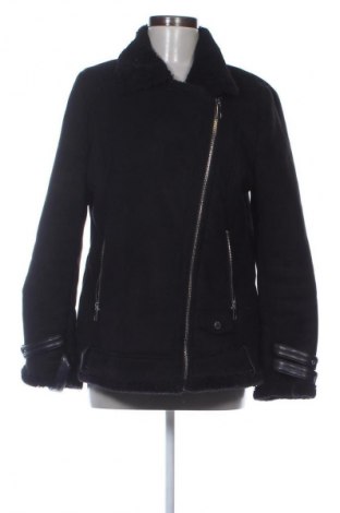 Дамско палто Stradivarius, Размер L, Цвят Черен, Цена 44,98 €