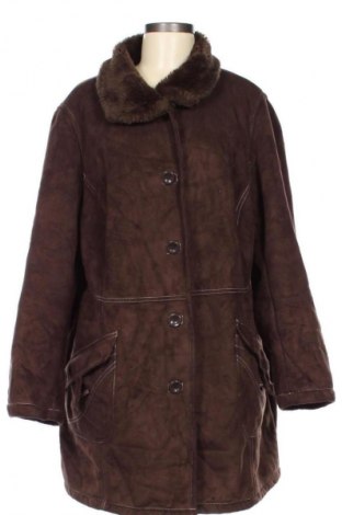 Damenmantel Ulla Popken, Größe 3XL, Farbe Braun, Preis € 55,99