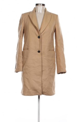 Dámský kabát  Zara, Velikost S, Barva Béžová, Cena  1 069,00 Kč