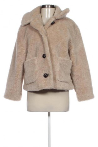 Дамско палто Zara, Размер S, Цвят Бежов, Цена 92,05 €