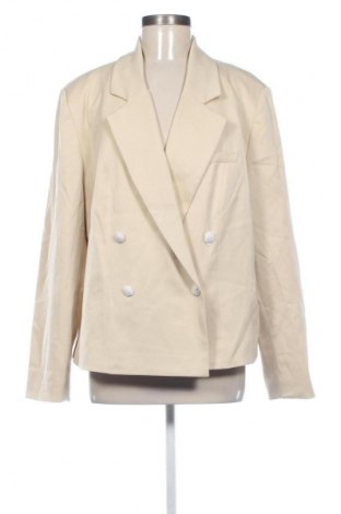 Γυναικείο σακάκι Bpc Bonprix Collection, Μέγεθος XXL, Χρώμα  Μπέζ, Τιμή 24,55 €