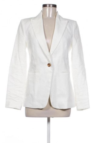 Γυναικείο σακάκι Mango, Μέγεθος S, Χρώμα Λευκό, Τιμή 54,39 €
