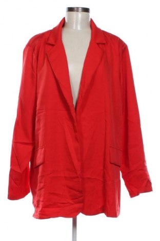 Γυναικείο σακάκι Unbranded, Μέγεθος 4XL, Χρώμα Κόκκινο, Τιμή 22,99 €