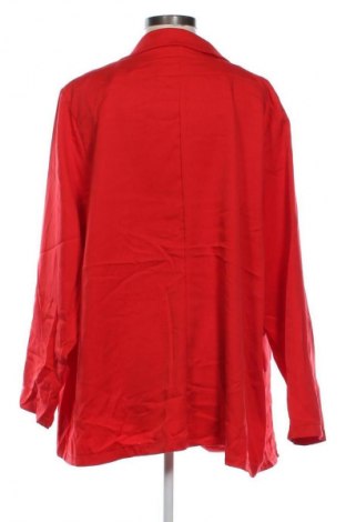 Γυναικείο σακάκι Unbranded, Μέγεθος 4XL, Χρώμα Κόκκινο, Τιμή 22,99 €