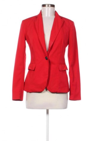 Γυναικείο σακάκι Zara, Μέγεθος XS, Χρώμα Κόκκινο, Τιμή 25,00 €
