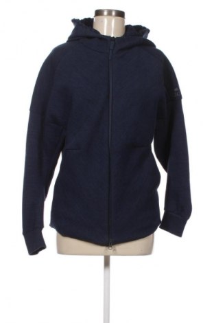 Γυναικεία αθλητική ζακέτα Adidas, Μέγεθος M, Χρώμα Μπλέ, Τιμή 24,45 €