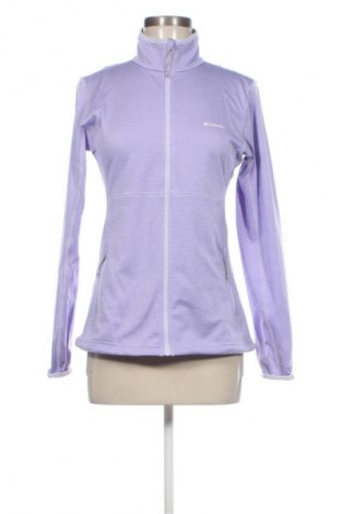 Γυναικεία αθλητική ζακέτα Columbia, Μέγεθος S, Χρώμα Βιολετί, Τιμή 26,99 €