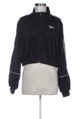 Дамско спортно горнище Reebok, Размер M, Цвят Черен, Цена 15,33 €