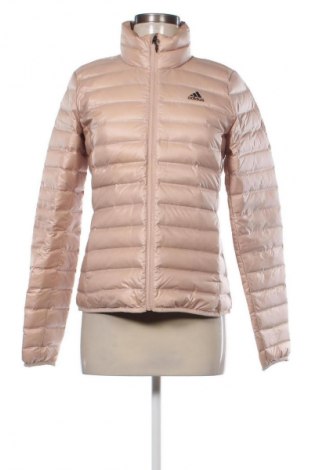 Γυναικείο μπουφάν Adidas, Μέγεθος S, Χρώμα  Μπέζ, Τιμή 46,00 €