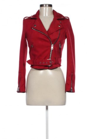 Női dzseki Bershka, Méret XS, Szín Piros, Ár 10 331 Ft