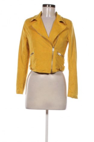 Γυναικείο μπουφάν Bershka, Μέγεθος S, Χρώμα Κίτρινο, Τιμή 24,55 €