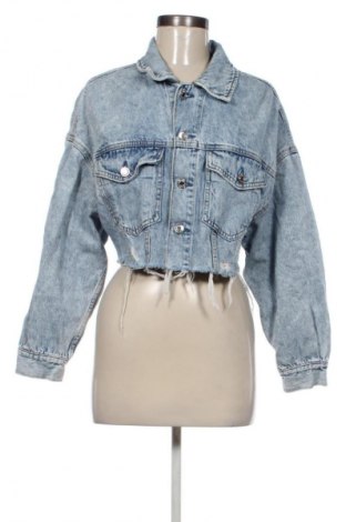 Дамско яке Bershka, Размер S, Цвят Син, Цена 12,78 €