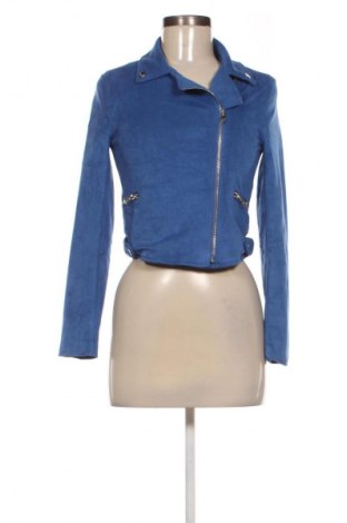 Női dzseki Bershka, Méret XS, Szín Kék, Ár 6 079 Ft