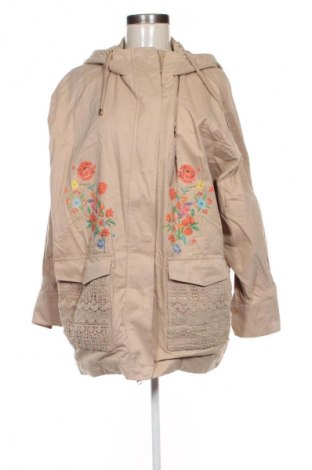 Damenjacke Desigual, Größe XL, Farbe Beige, Preis € 58,99