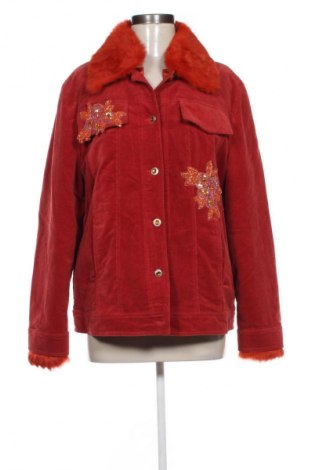 Dámska bunda  Helena Vera, Veľkosť L, Farba Červená, Cena  16,95 €