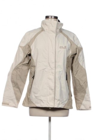 Damenjacke Jack Wolfskin, Größe L, Farbe Ecru, Preis 39,99 €