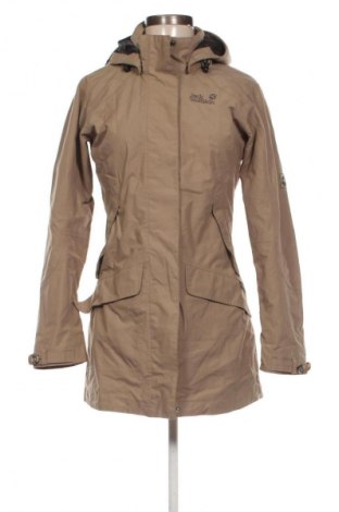 Damenjacke Jack Wolfskin, Größe XS, Farbe Beige, Preis 41,99 €
