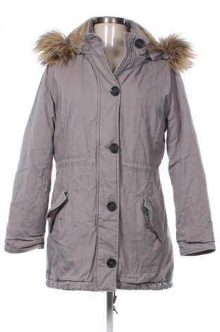 Γυναικείο μπουφάν Jean Pascale, Μέγεθος L, Χρώμα Γκρί, Τιμή 21,99 €