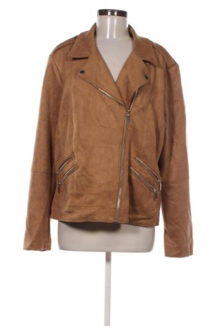 Γυναικείο μπουφάν Rockmans, Μέγεθος XXL, Χρώμα Καφέ, Τιμή 17,99 €