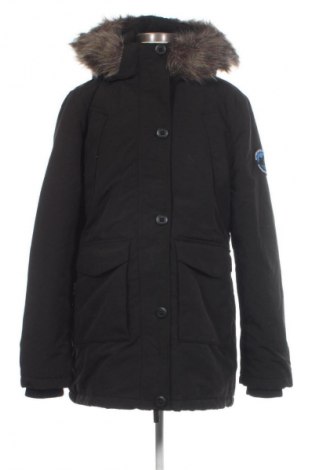 Γυναικείο μπουφάν Superdry, Μέγεθος XL, Χρώμα Μαύρο, Τιμή 132,99 €