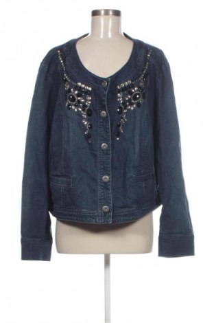 Damenjacke Ulla Popken, Größe 3XL, Farbe Blau, Preis € 30,99