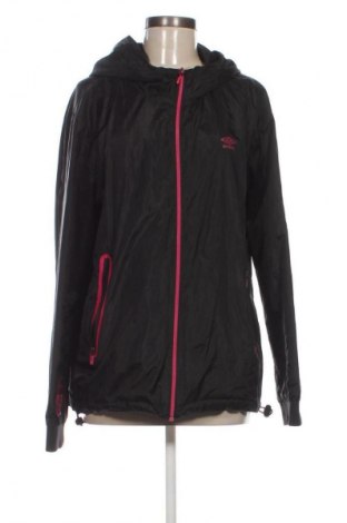 Γυναικείο μπουφάν Umbro, Μέγεθος XL, Χρώμα Μαύρο, Τιμή 31,73 €