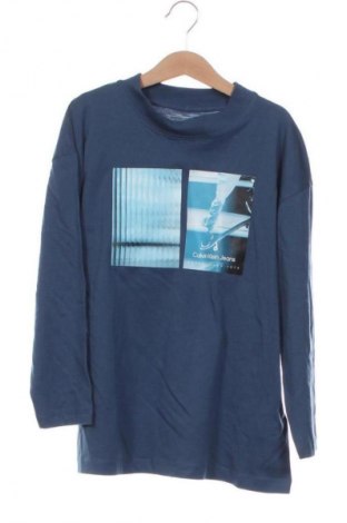Dětská halenka  Calvin Klein Jeans, Velikost 6-7y/ 122-128 cm, Barva Modrá, Cena  1 029,00 Kč