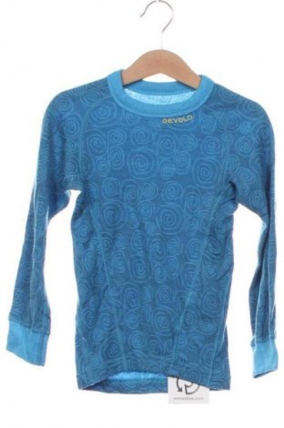 Kinder Shirt Devold, Größe 3-4y/ 104-110 cm, Farbe Blau, Preis 16,99 €